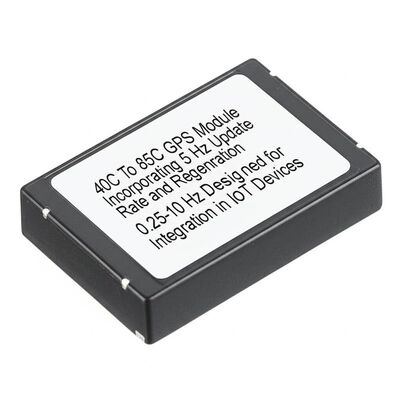 40C tot 85C GPS-module met 5 Hz updatefrequentie en regeneratie 0,25-10 Hz, ontworpen voor integratie in IoT-apparaten